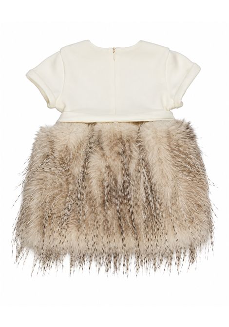 Abito con fiocco MISS GRANT KIDS | MG1832NECRU